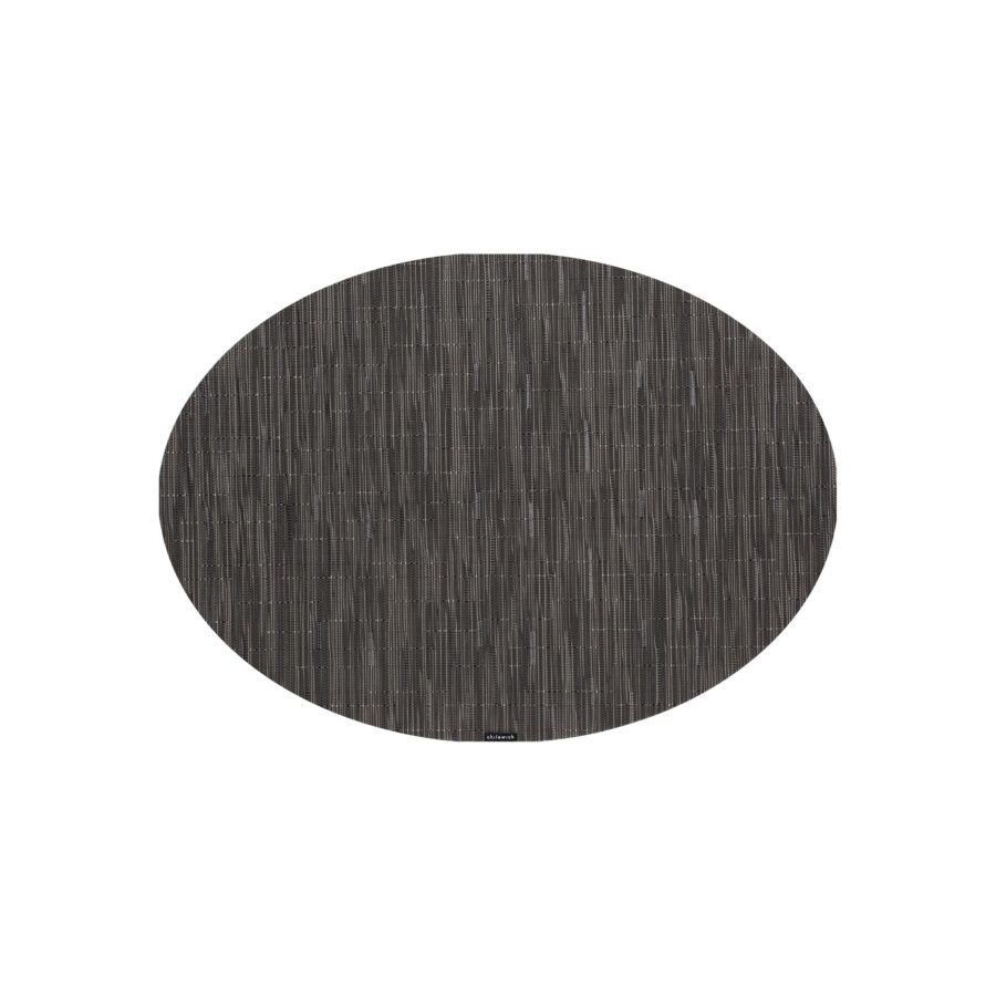 BAMBOO – Ovalus padėkliukas, Grey Flannel