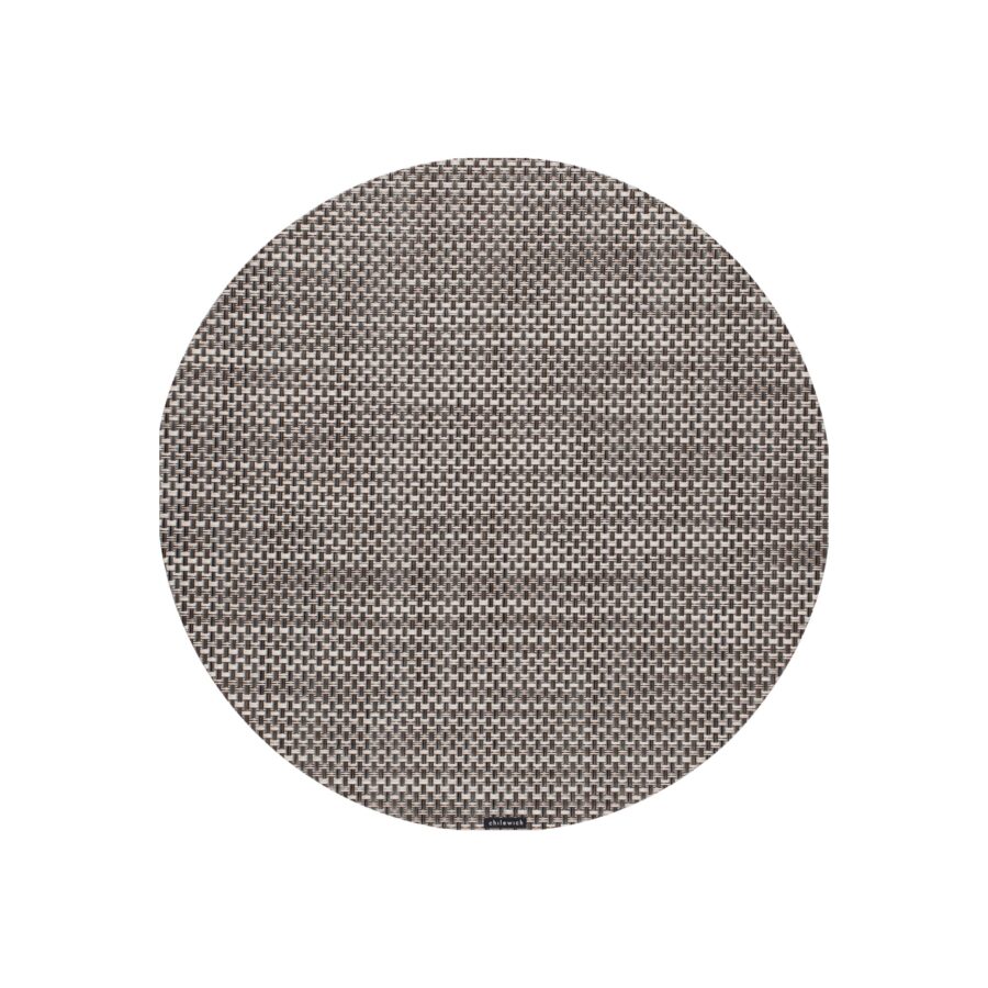 BASKETWEAVE – Apvalus padėkliukas, Oyster