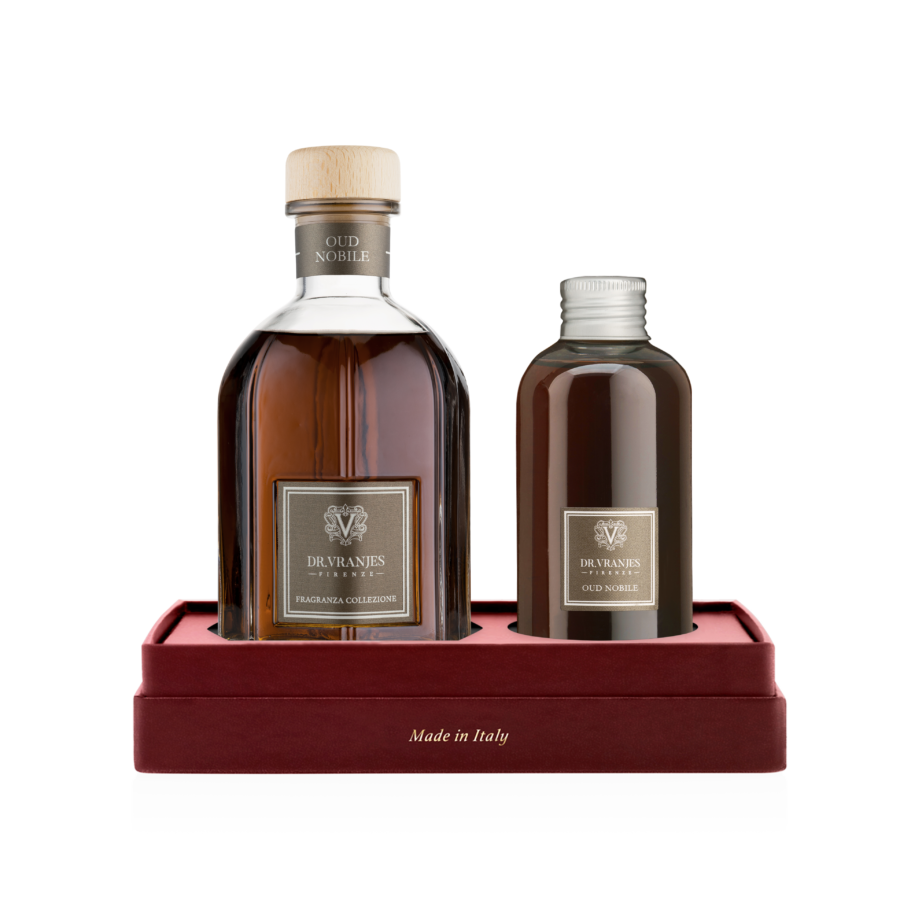 Dovanų rinkinys 250 ml OUD NOBILE namų kvapas su 150 ml papildymu