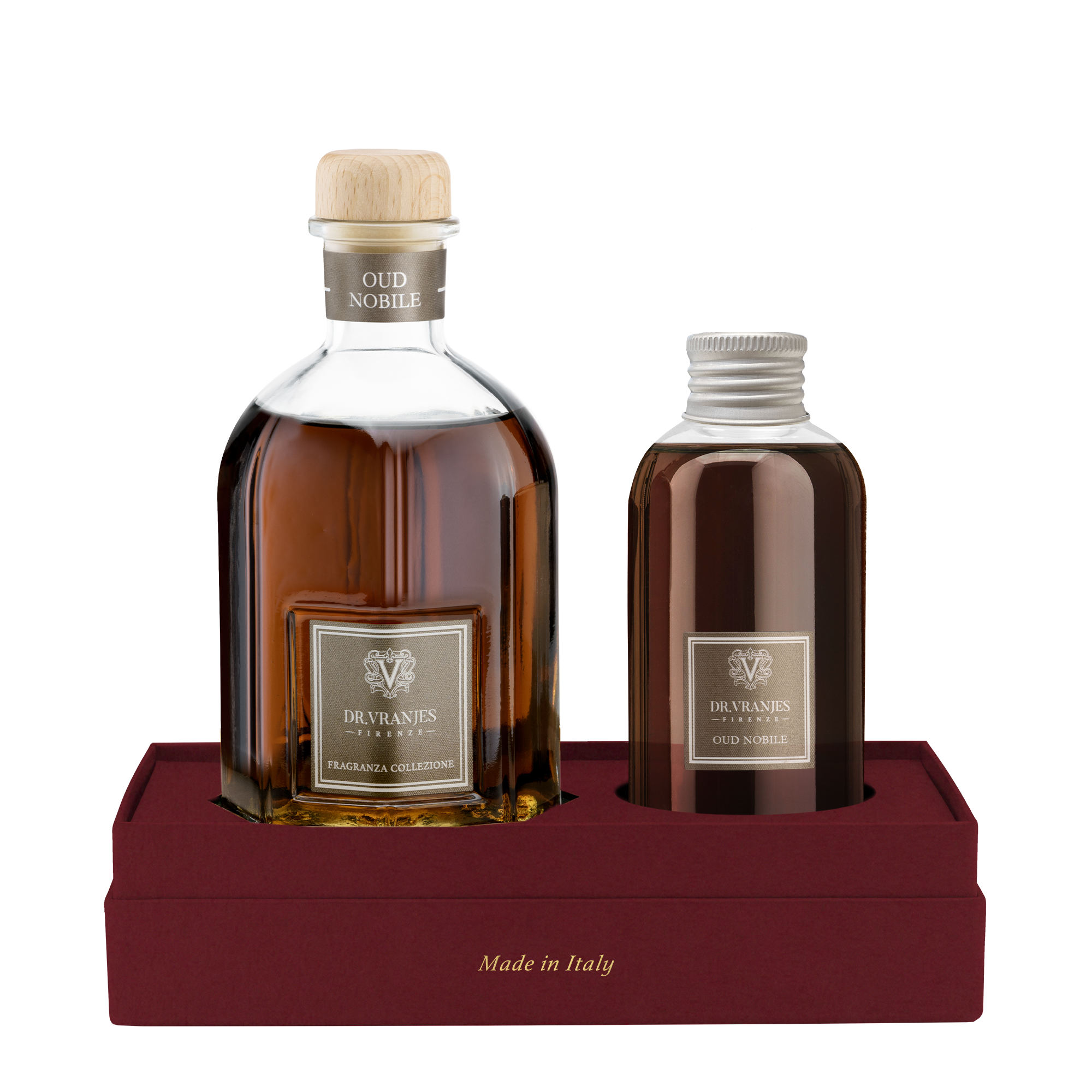 dovanų rinkinys 250 ml oud nobile namų kvapas su 150 ml papildymu